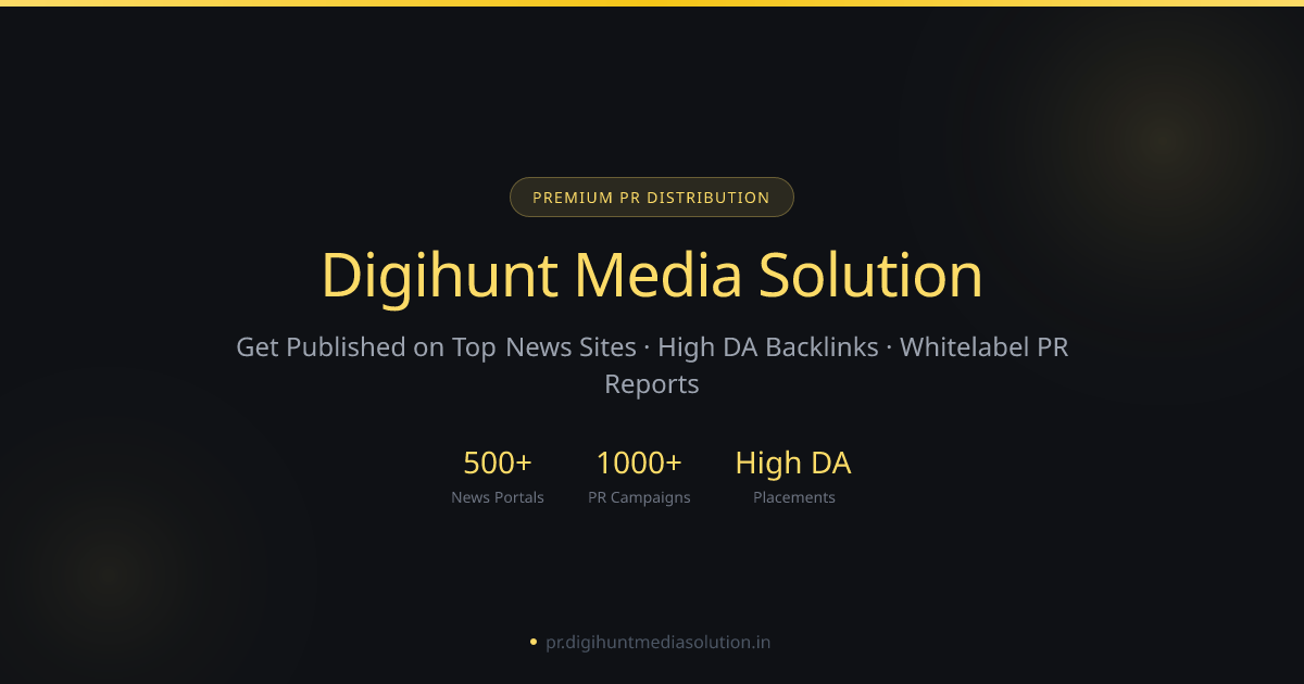 Press Release Websites in India 300+ Media Sites